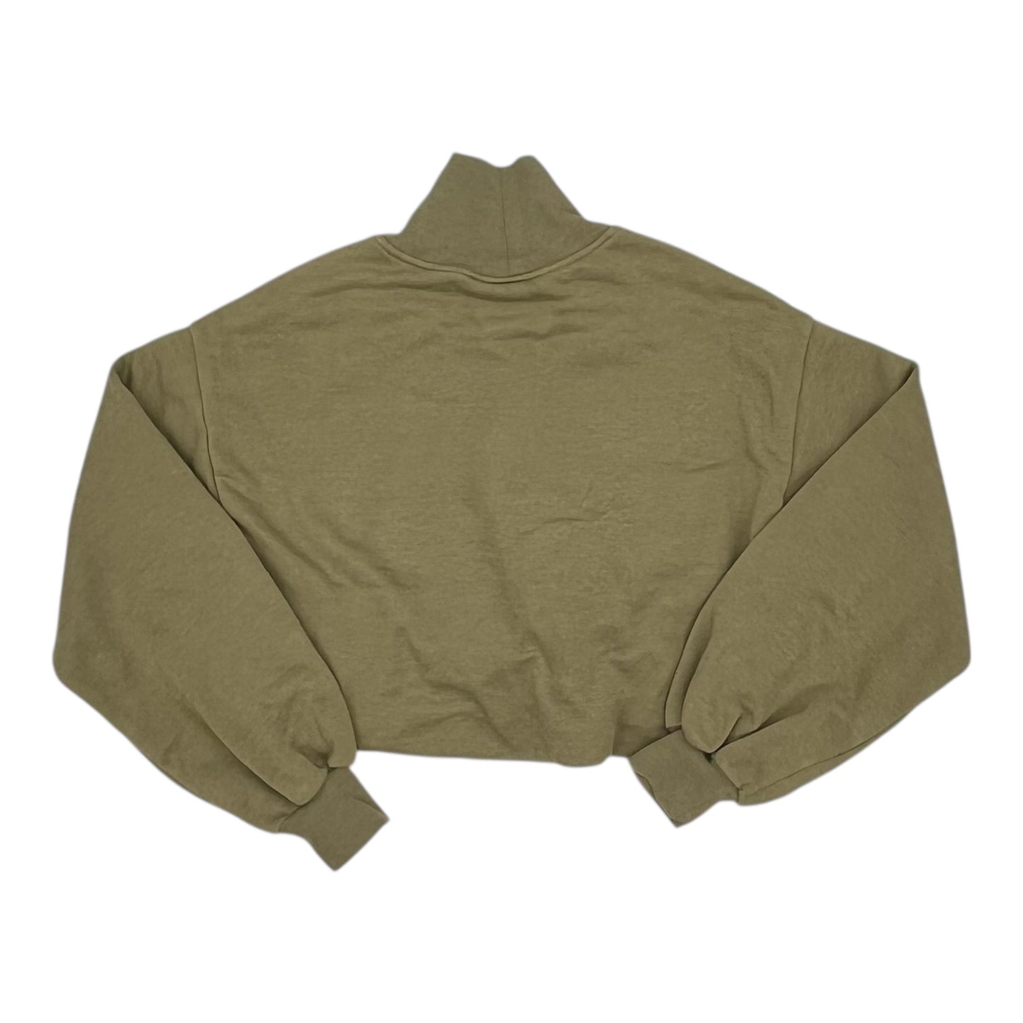 Sweatshirt Crewneck By Pilcro In Green, Size:Xxs