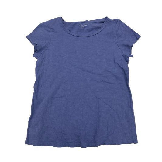 BLUE TOP SS BASIC by EILEEN FISHER Size:S