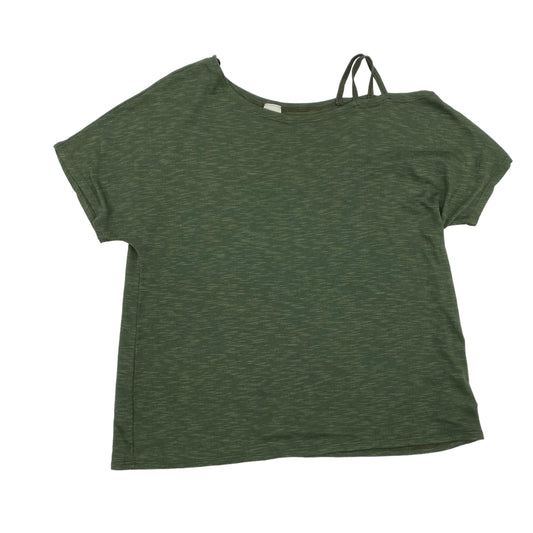 GREEN TOP SS by KALEIGH Size:1X