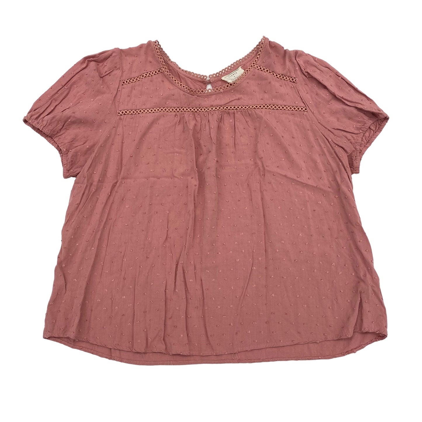 PINK    CLOTHES MENTOR TOP SS, Size 3X