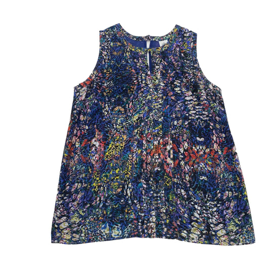 BLUE TOP SLEEVELESS by CABI Size:L