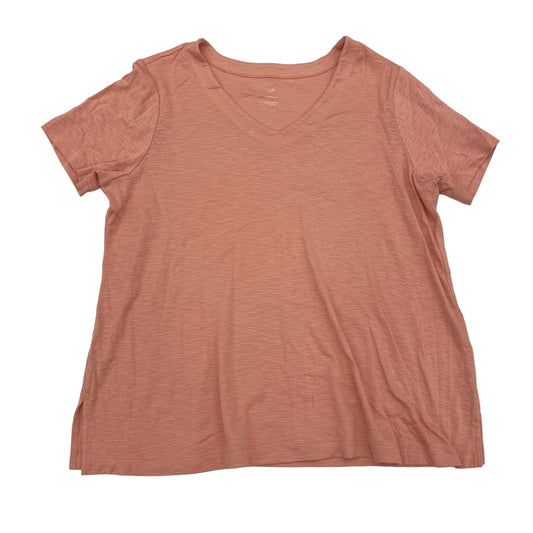 PEACH TOP SS by J. JILL Size:XL