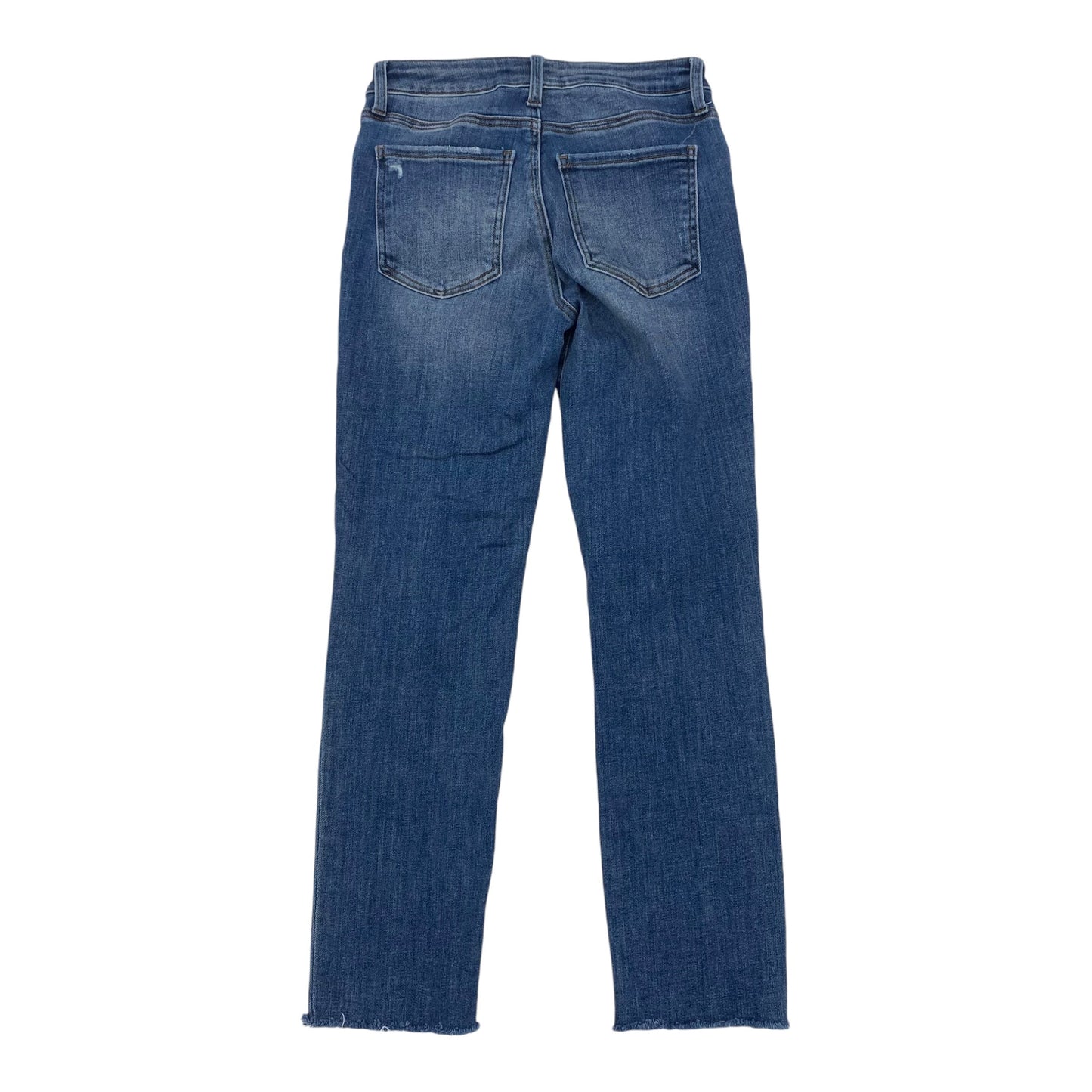 Jeans Straight By Kut In Blue Denim, Size:2