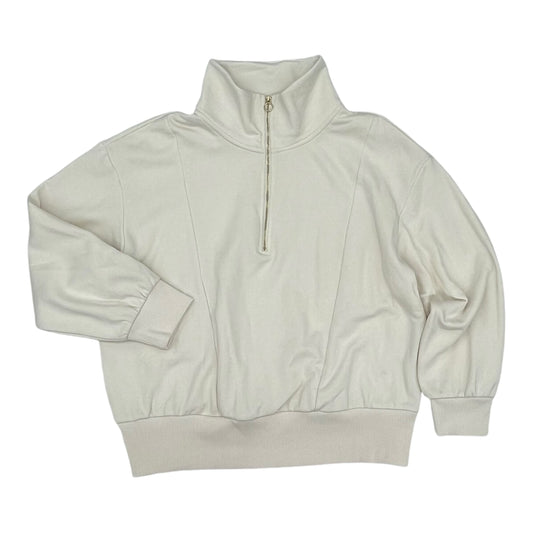 Sweatshirt Collar By A New Day In Cream, Size:Xxl