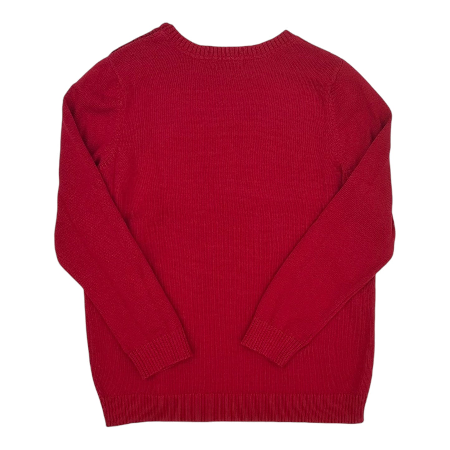 Sweater By Charter Club In Red, Size:L