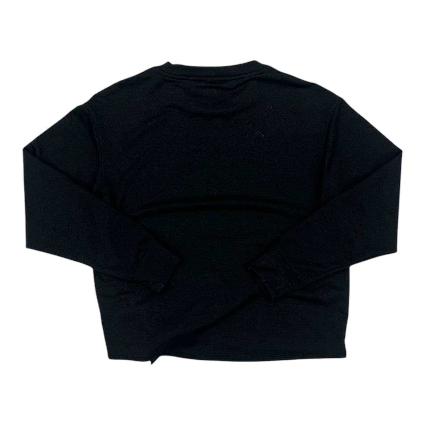 Athletic Top Ls Crewneck By Avia In Black, Size:Xs