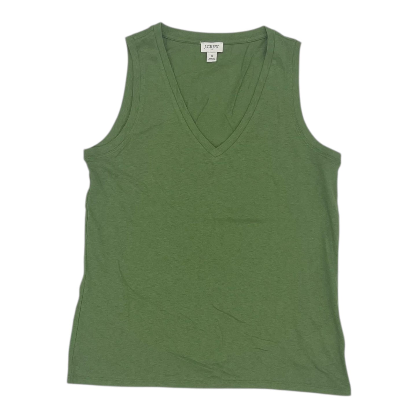 Tank Top By J. Crew In Green, Size:S