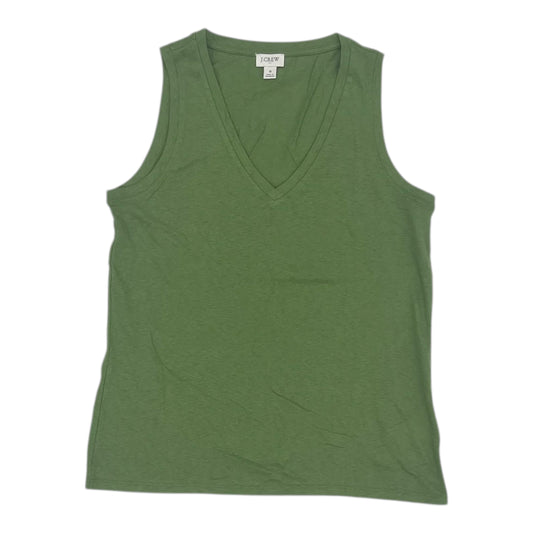 Tank Top By J. Crew In Green, Size:S