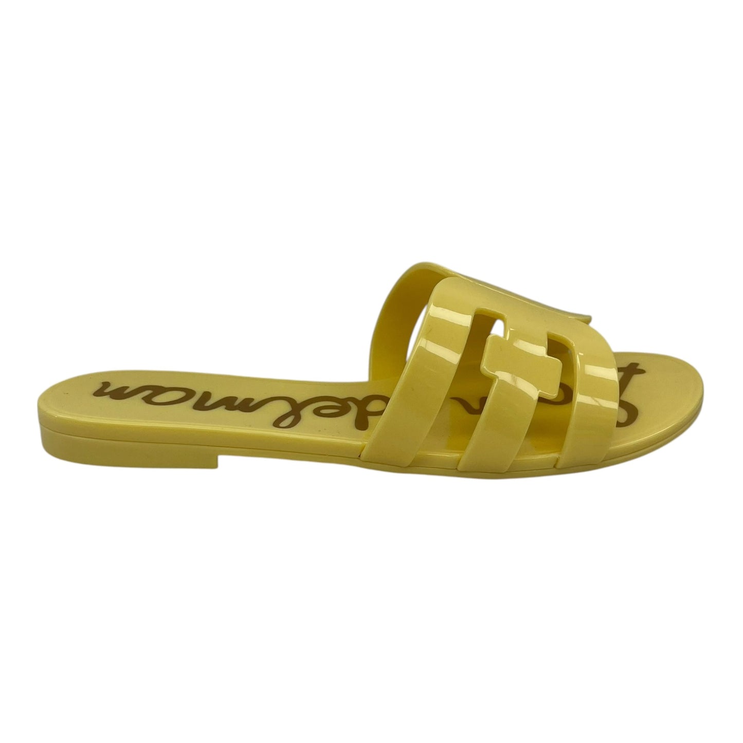 Sandals Flats By Sam Edelman In Yellow, Size:9