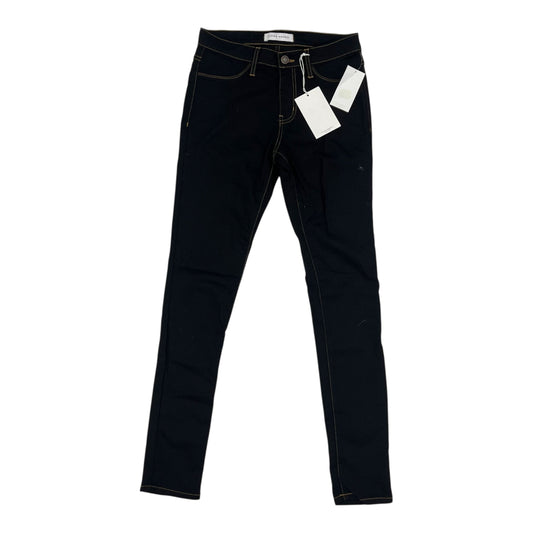 Jeans Skinny By Flying Monkey In Black Denim, Size:4