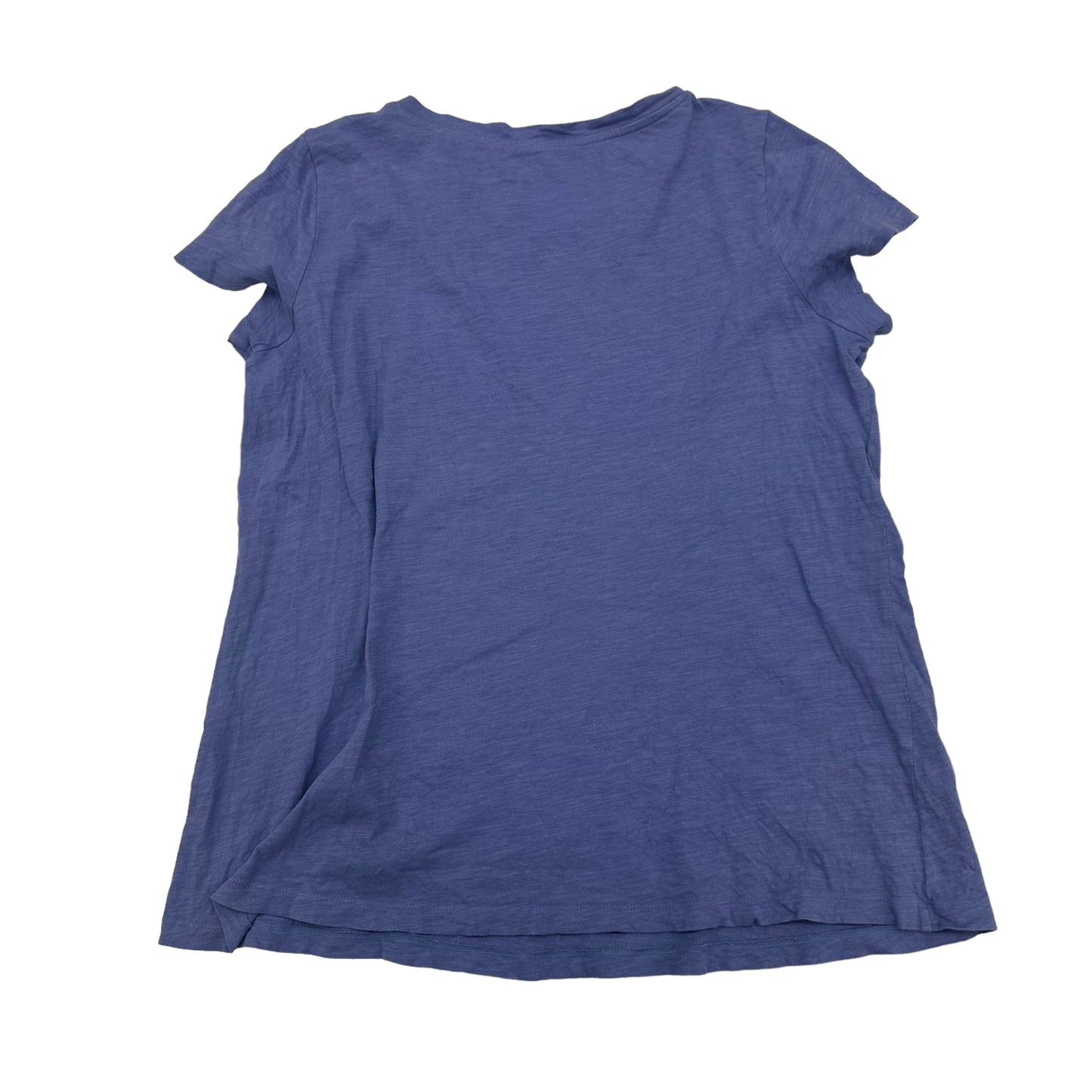 BLUE TOP SS BASIC by EILEEN FISHER Size:S