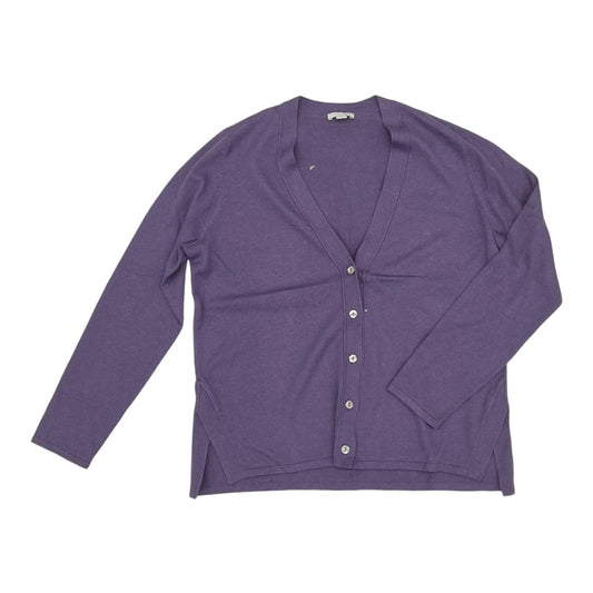 Cardigan By J. Jill In Purple, Size:S