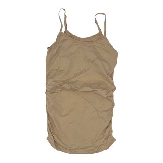 Mat Tank Top By A Glow In Tan, Size:M