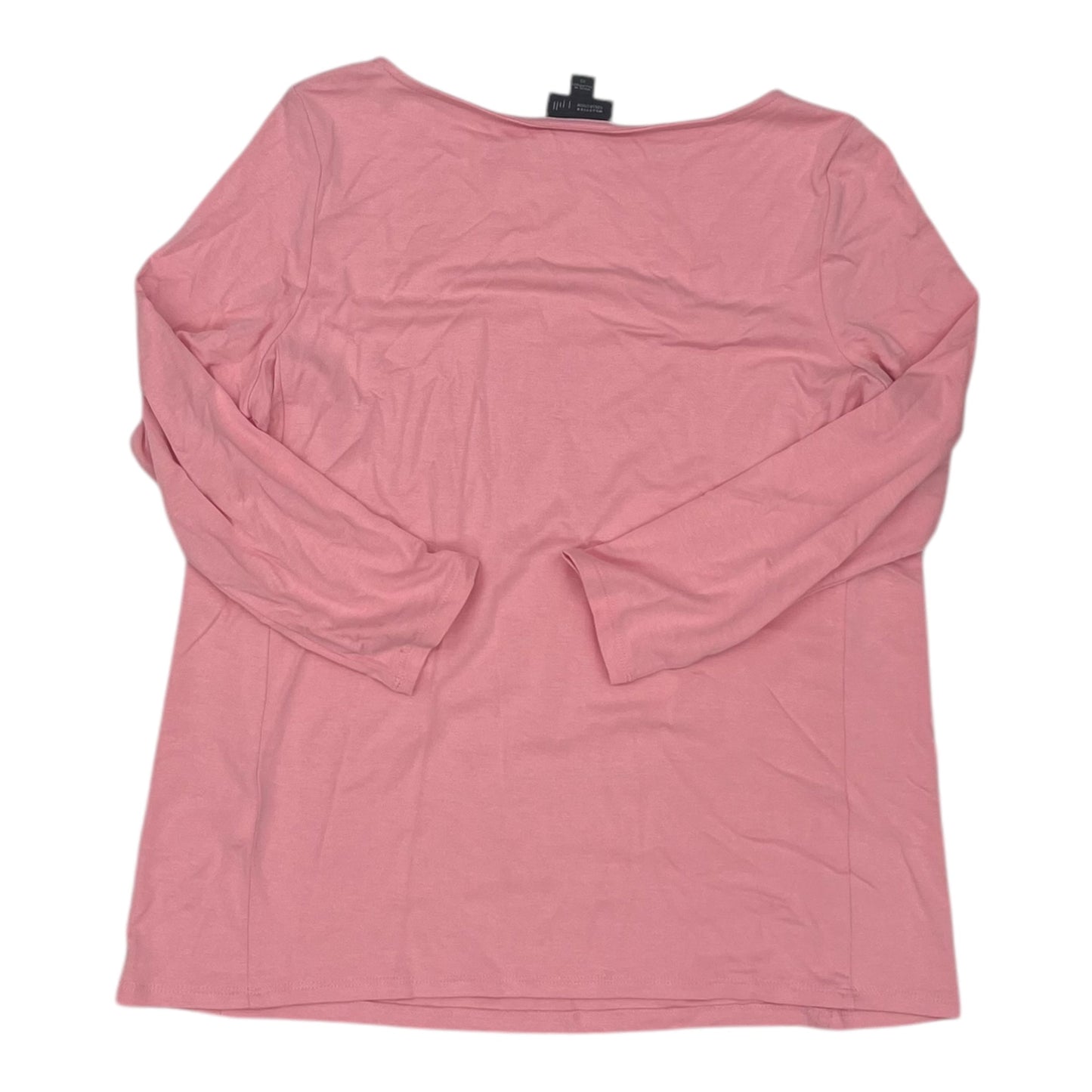 Top 3/4 Sleeve By J. Jill In Pink, Size:Xs