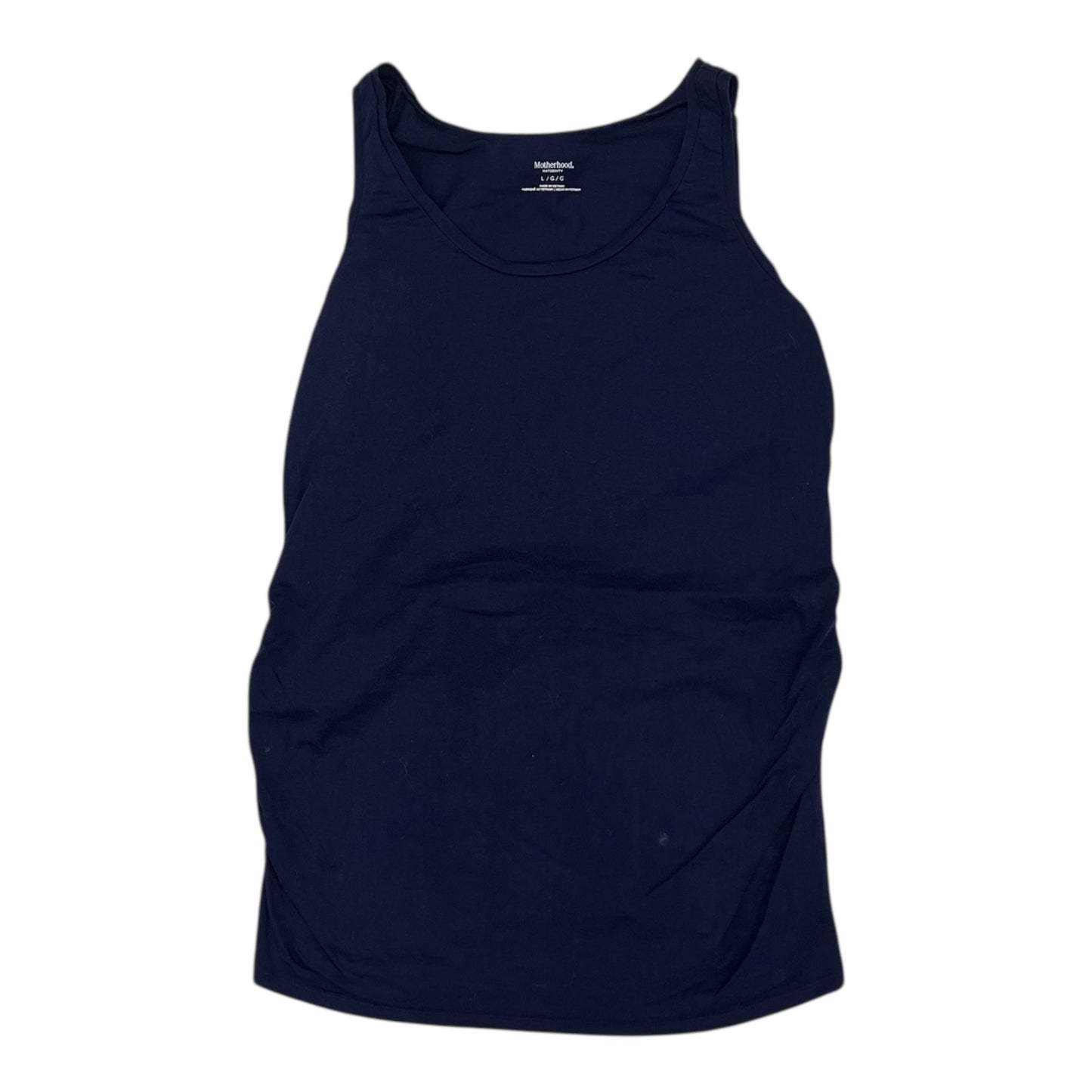 Mat Tank Top By Motherhood In Navy, Size:L