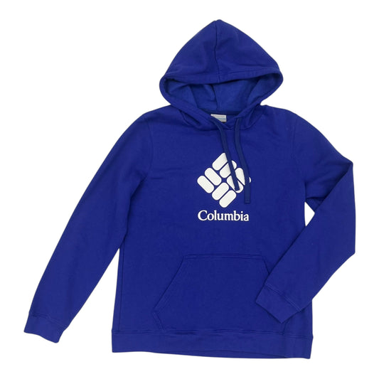 Athletic Sweatshirt Hoodie By Columbia In Blue, Size:M