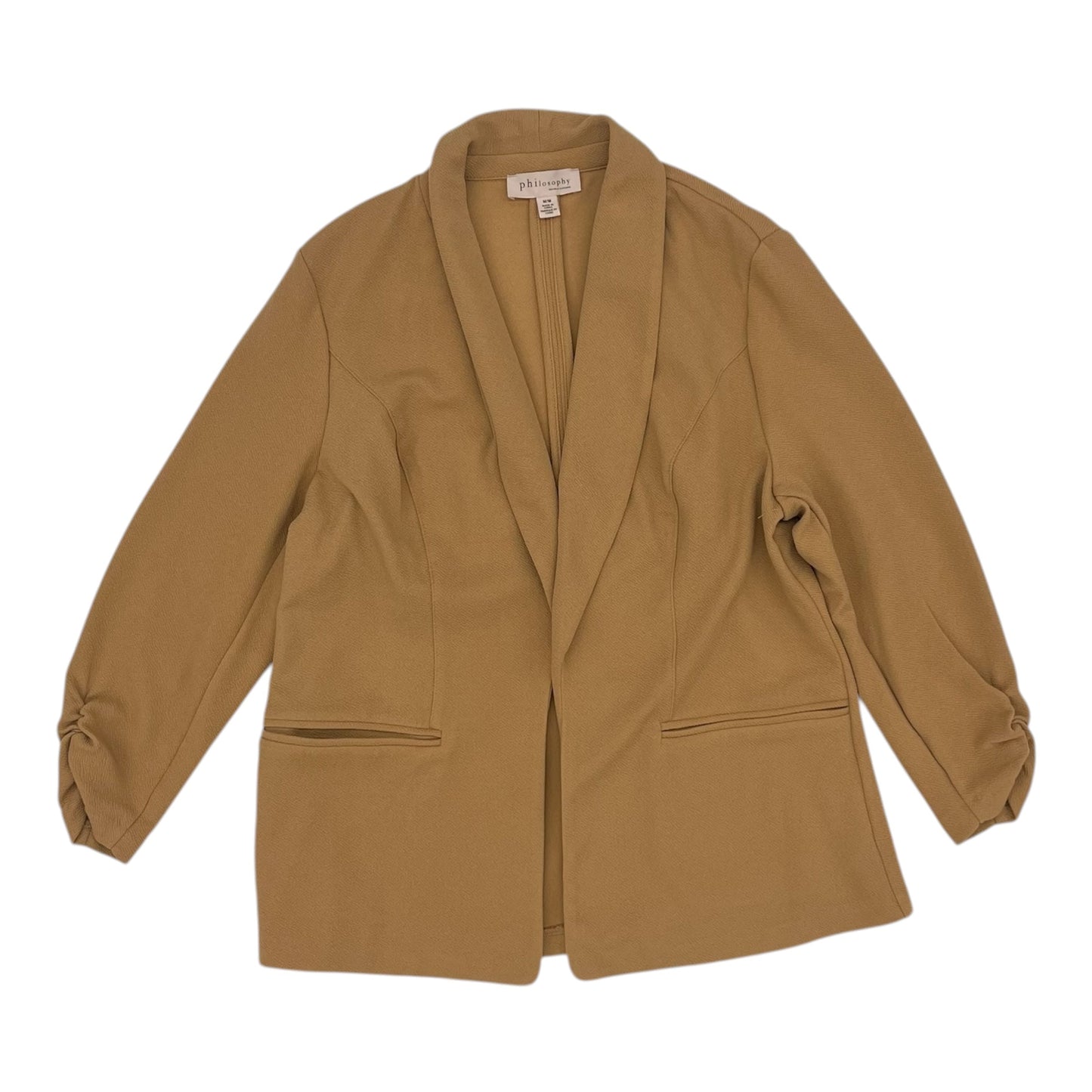 Blazer By Philosophy In Brown, Size:M