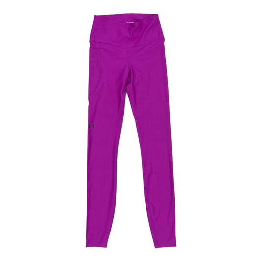 Athletic Leggings By Under Armour In Purple, Size:Xs