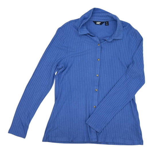 Top Ls By Lands End In Blue, Size:S