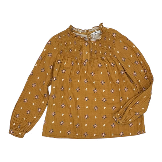 Blouse Ls By Sonoma In Yellow, Size:M