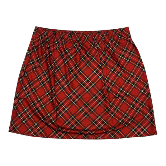 Skirt Mini & Short By J. Crew In Red, Size:Xl