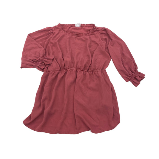 Mat Top Ls By Isabel Maternity In Pink, Size:2X