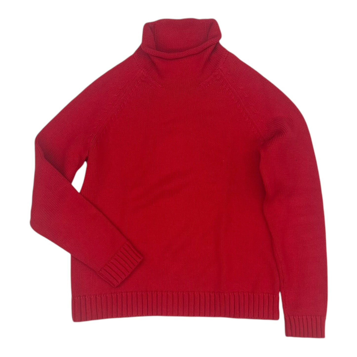 Sweater By Lands End In Red, Size:S