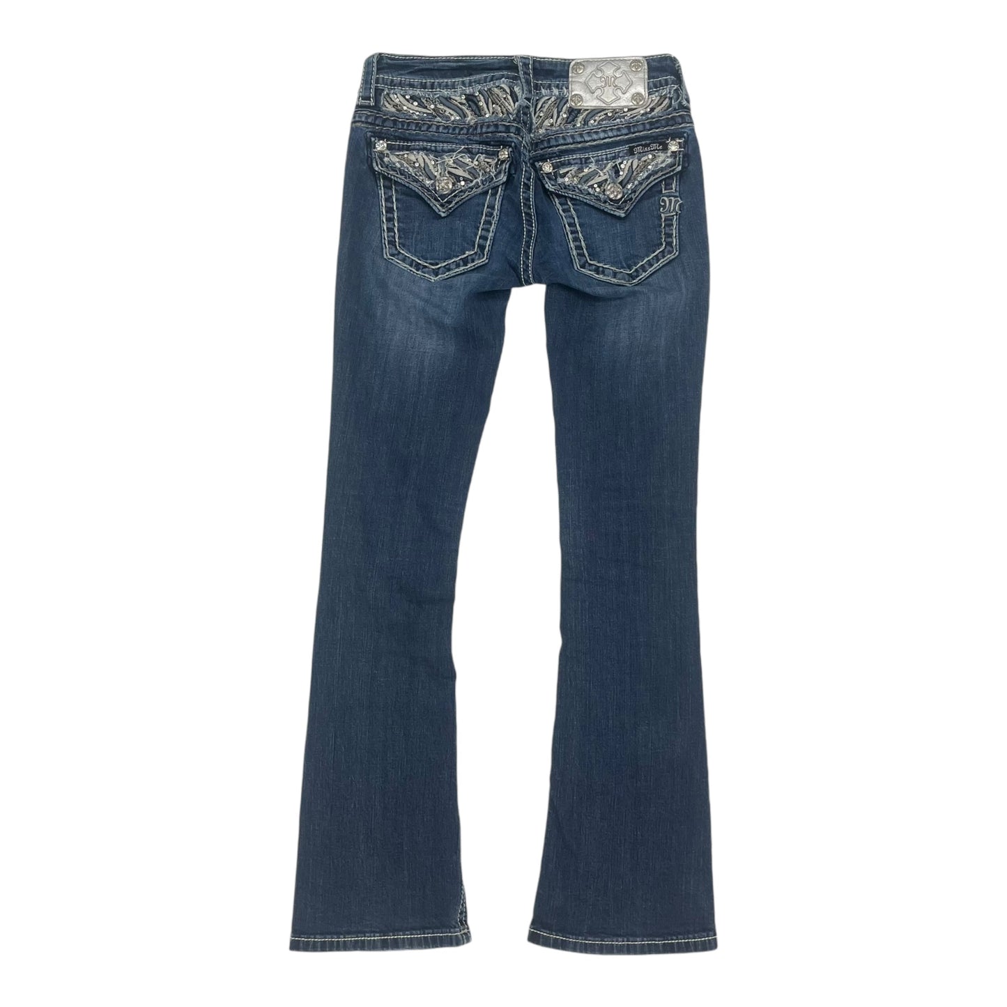 Jeans Boot Cut By Miss Me In Blue Denim, Size:2