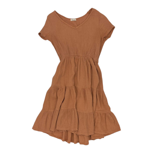 Dress Casual Short By Clothes Mentor In Orange, Size:S