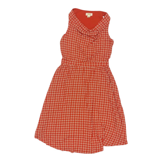 Dress Casual Midi By Maeve In Orange, Size:S