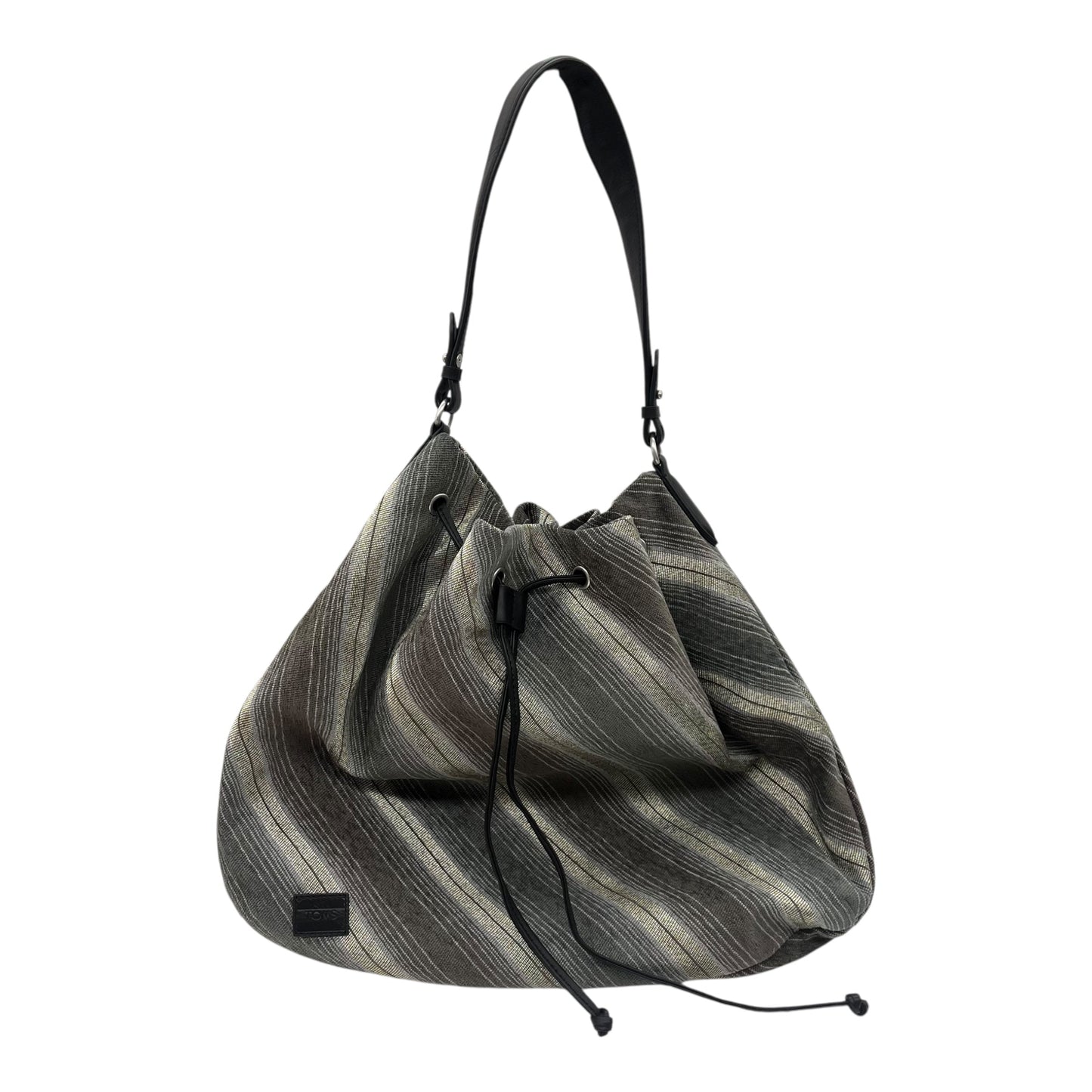 Handbag By Toms In Brown & Grey, Size:Medium
