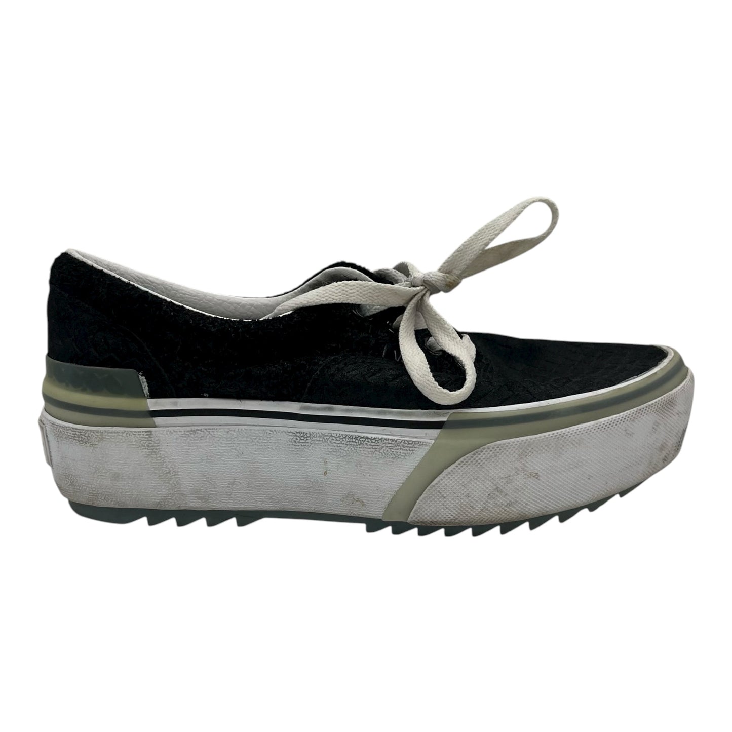 Shoes Sneakers By Vans In Black, Size:6.5