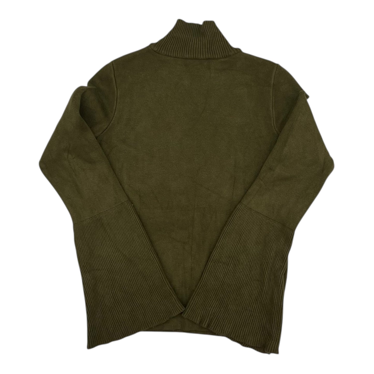 Sweater By Knitted And Knotted In Green, Size:Xs