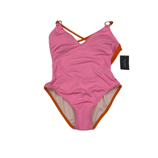 PINK KATE SPADE SWIMSUIT DESIGNER, Size M