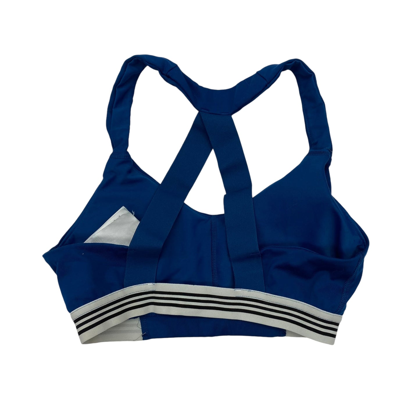 BLUE ATHLETIC BRA by ADIDAS Size:S