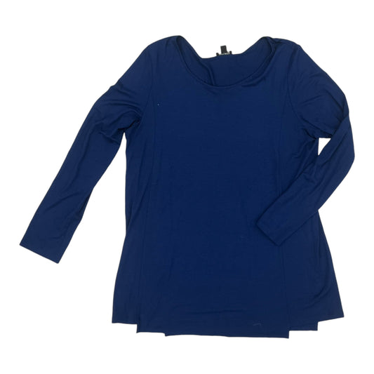 Top Ls Basic By J. Jill In Blue, Size:M