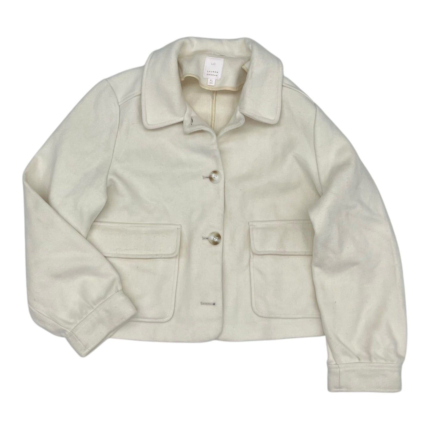 Jacket Other By Lc Lauren Conrad In Cream, Size:Xl