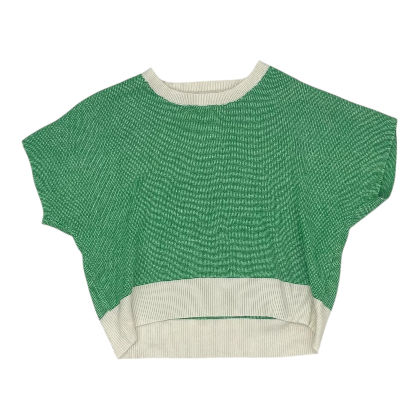 Sweater Ss By Debut In Green, Size:Xs