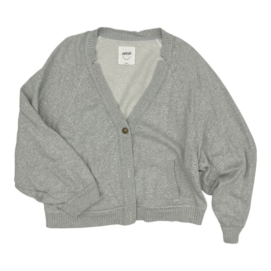 Cardigan By Aerie In Grey, Size:Xxl