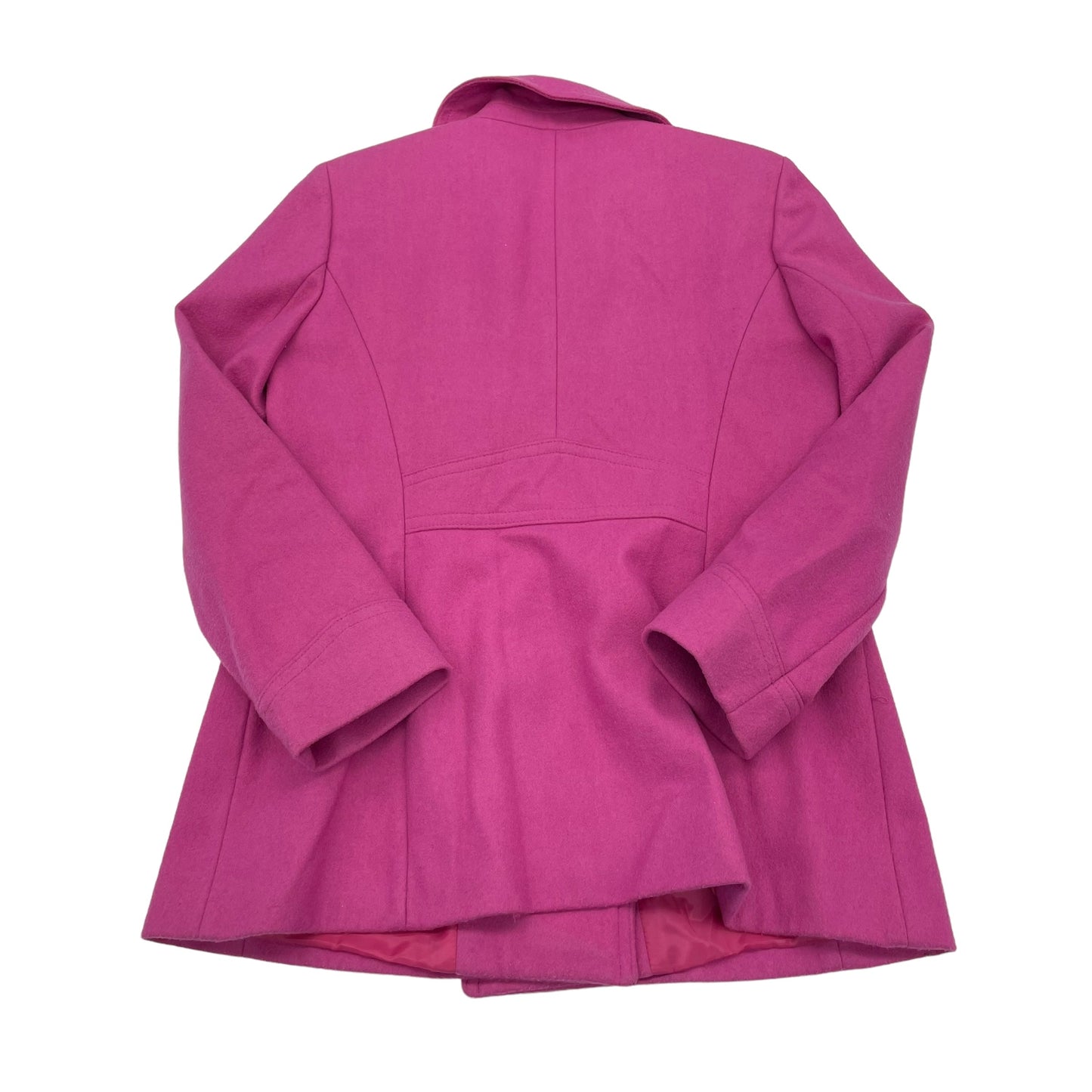 PINK COAT WOOL by NEW YORK AND CO Size:L