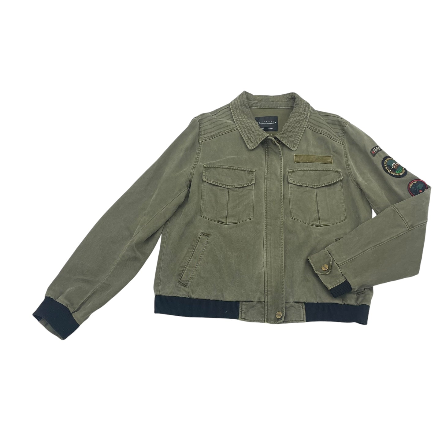 Jacket Utility By Sanctuary In Green, Size:L