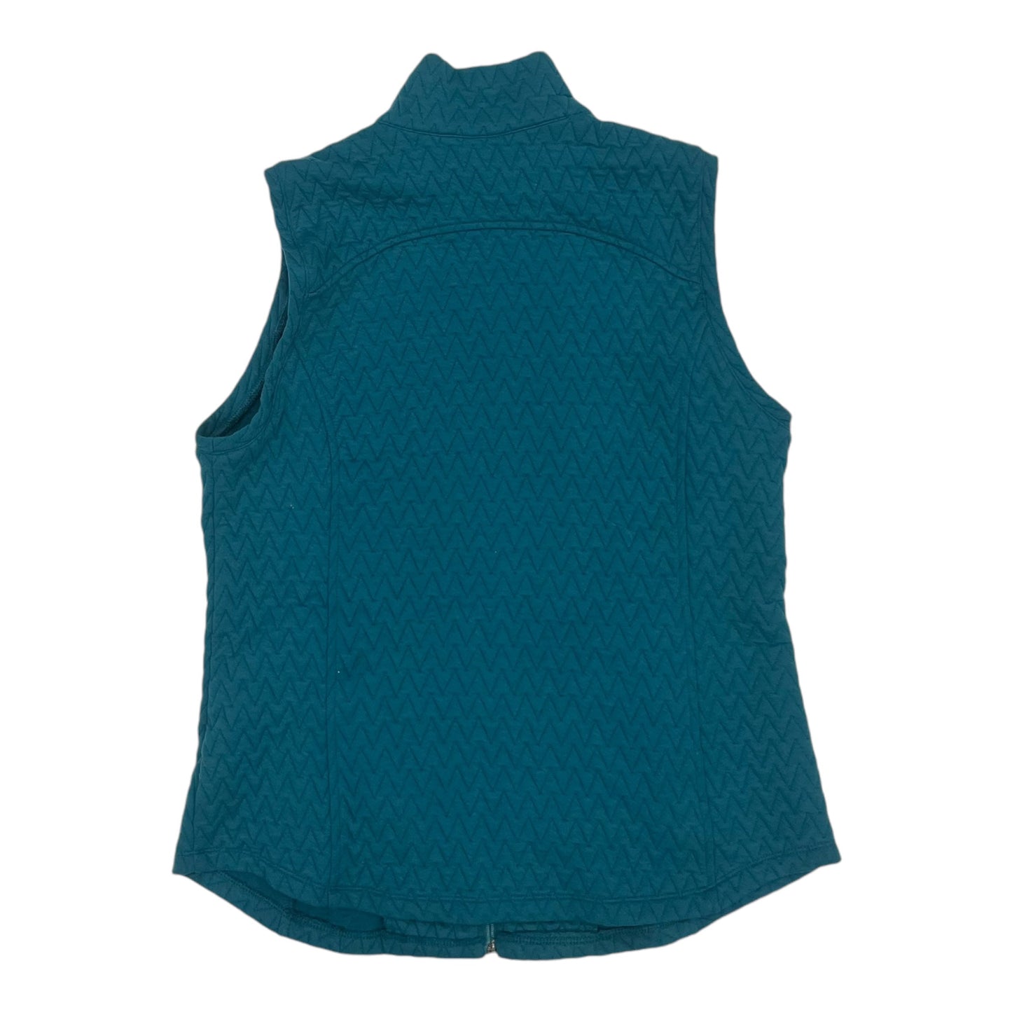 Vest Puffer & Quilted By Ruby Rd In Teal, Size:L