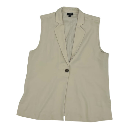 Vest Other By J. Jill In Tan, Size:Mp