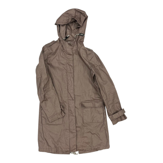 Coat Raincoat By Garnet Hill In Brown, Size:Xs