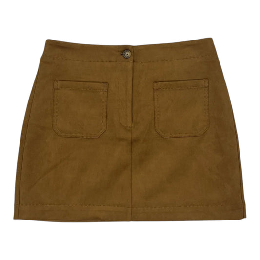 Skirt Mini & Short By Loft In Tan, Size:10