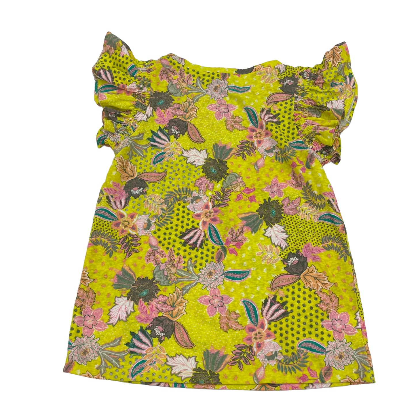 YELLOW LOFT TOP SS, Size XS