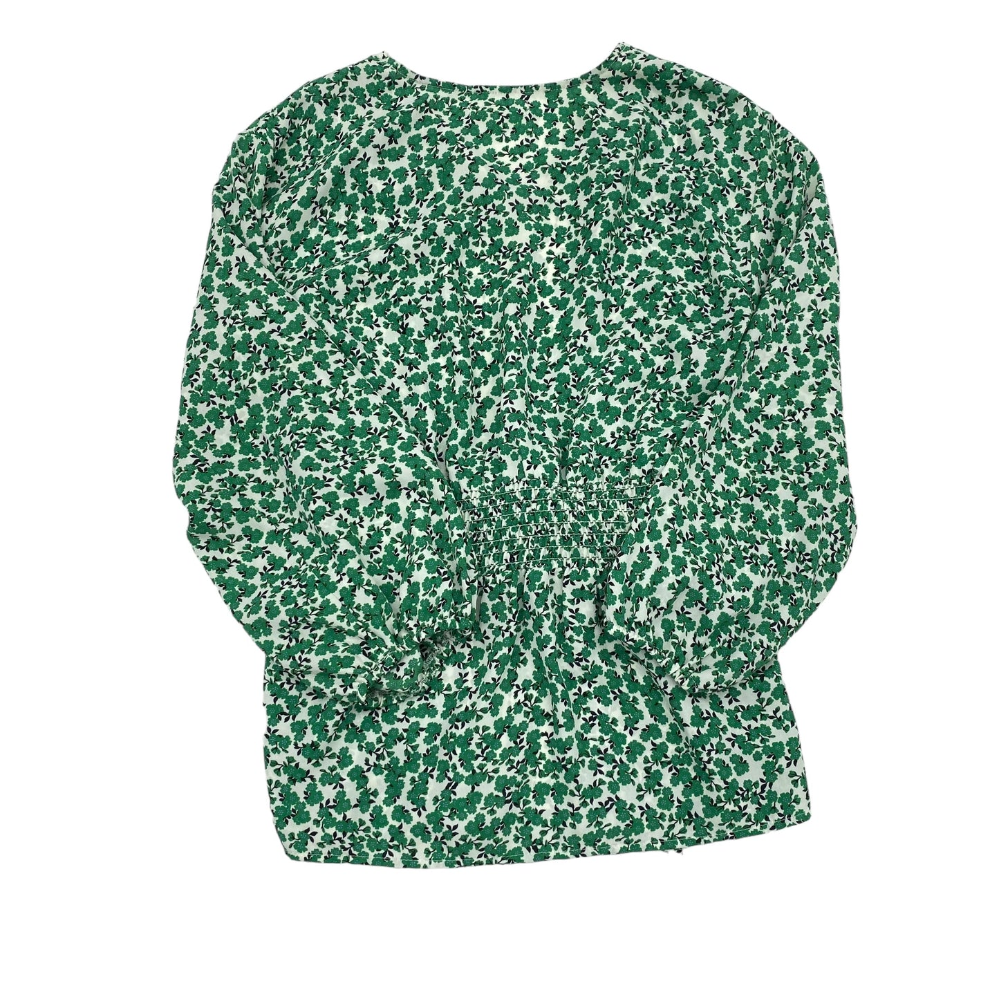 GREEN TOP 3/4 SLEEVE by MAX STUDIO Size:L