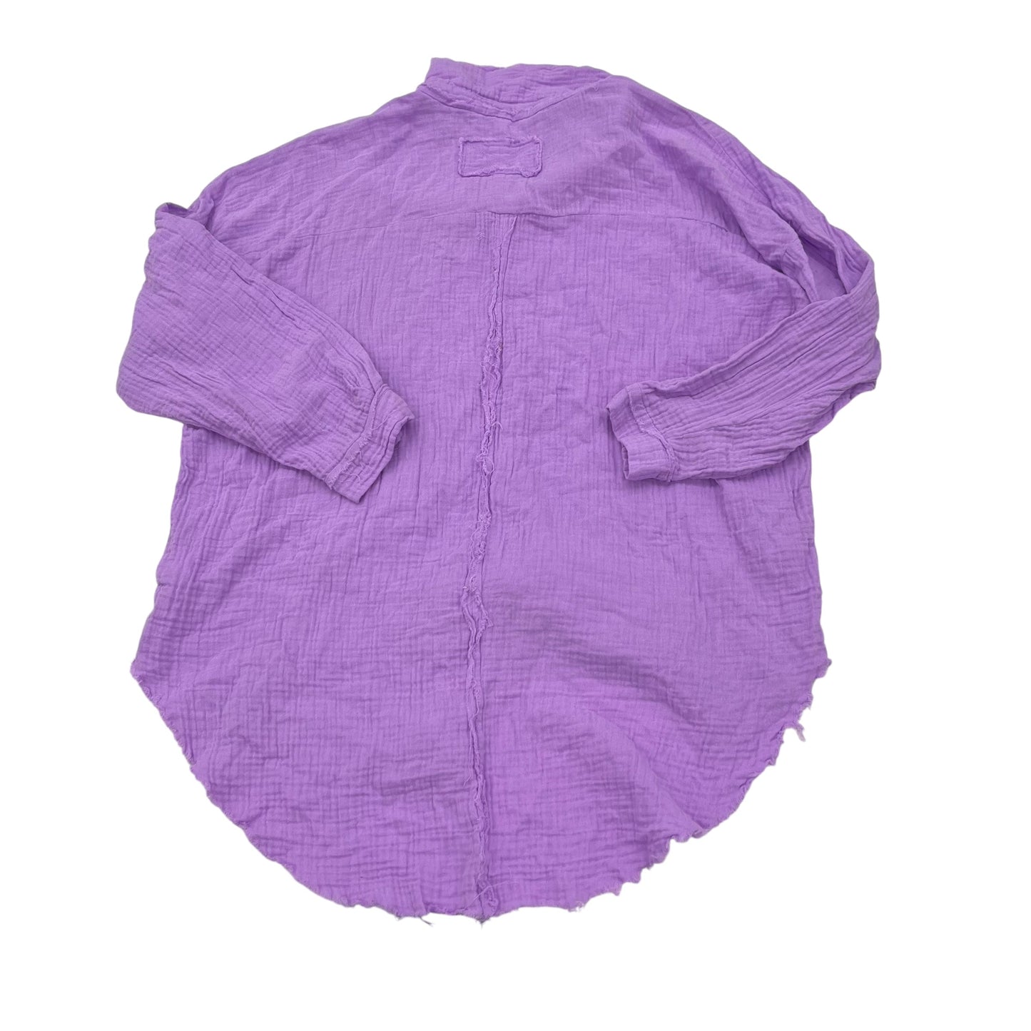 Top Ls By Zenana Outfitters In Purple, Size:Xl