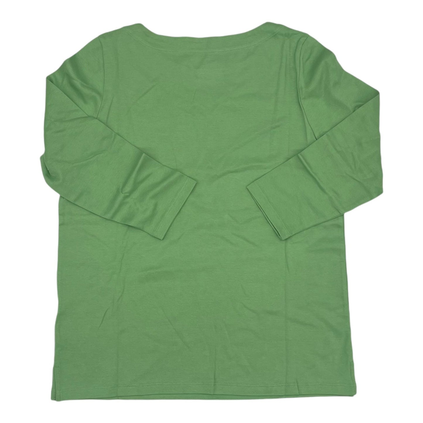 Top 3/4 Sleeve By Coldwater Creek In Green, Size:M