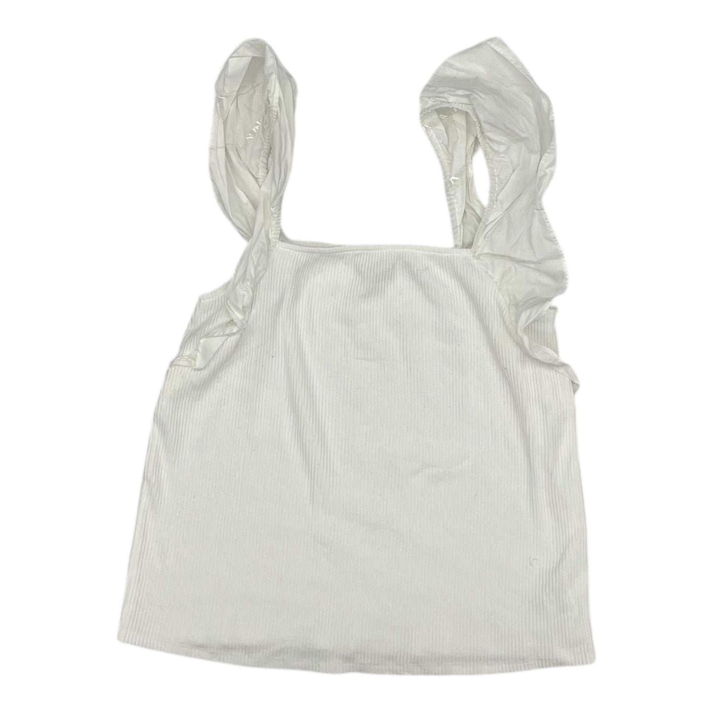 Top Sleeveless By A New Day In White, Size:2X